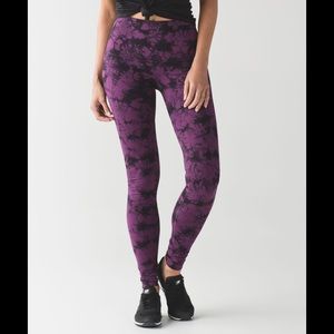 Lululemon Wunder Under Pant (Hi-Rise) (Shibori) size 8
